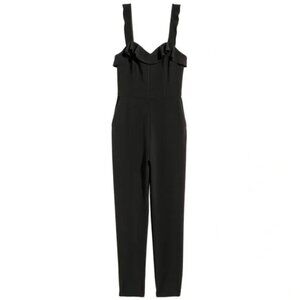 H&M Black Sleeveless Jumpsuit Size 4 NEW WITH TAG!